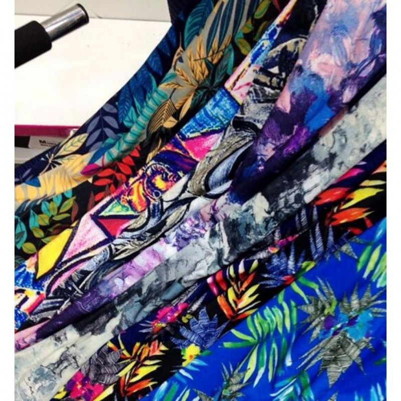 Elasticity Print Quick Dry Sporting Leggings BN040