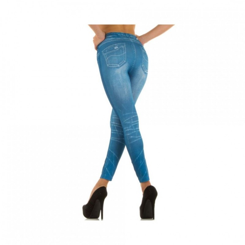 Ximanyi Jeans Print Leggings SS-LM1018ZBl