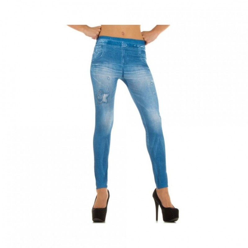 Ximanyi Jeans Print Leggings SS-LM1111ZBl