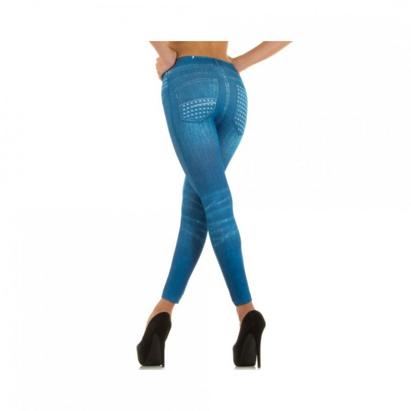 Ximanyi Jeans Print Leggings SS-LM941ZBl
