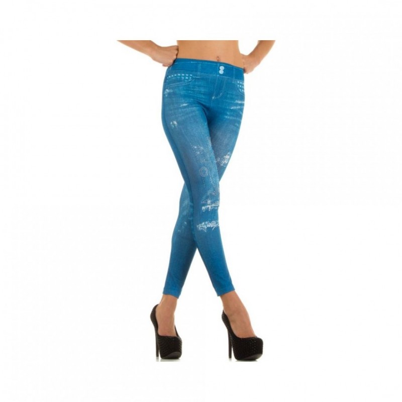 Ximanyi Jeans Print Leggings SS-LM941ZBl