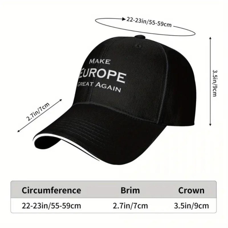 Make Europe Great Again Baseball Cap-DU1456370