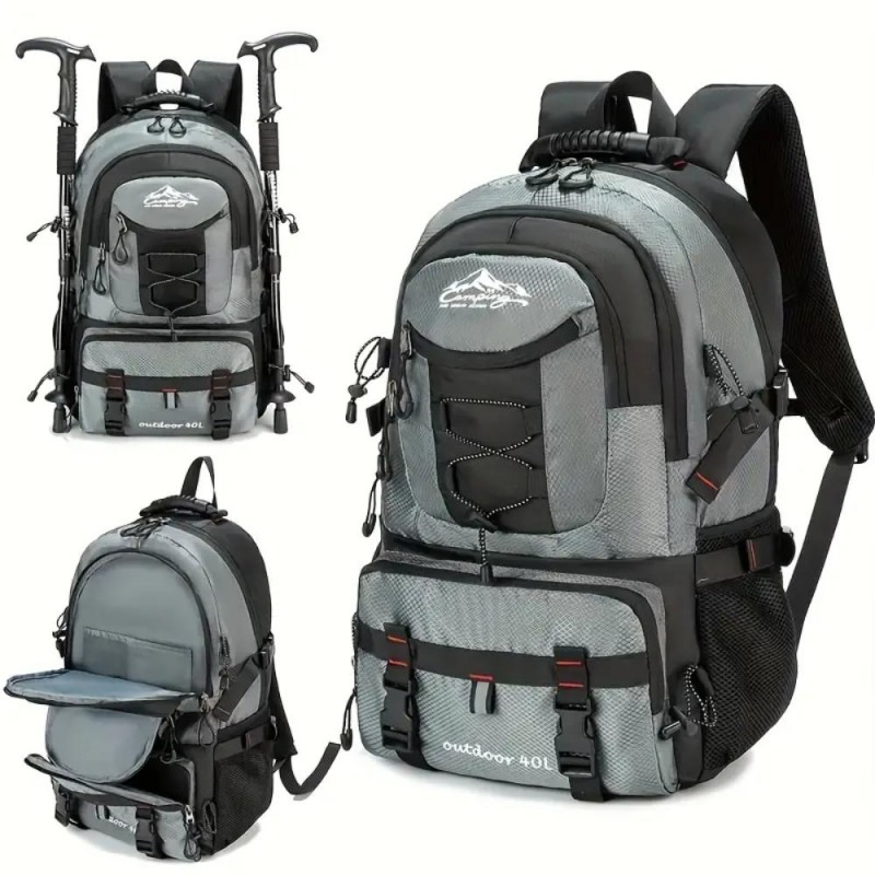 Camping Travel 40L Backpack ND844090