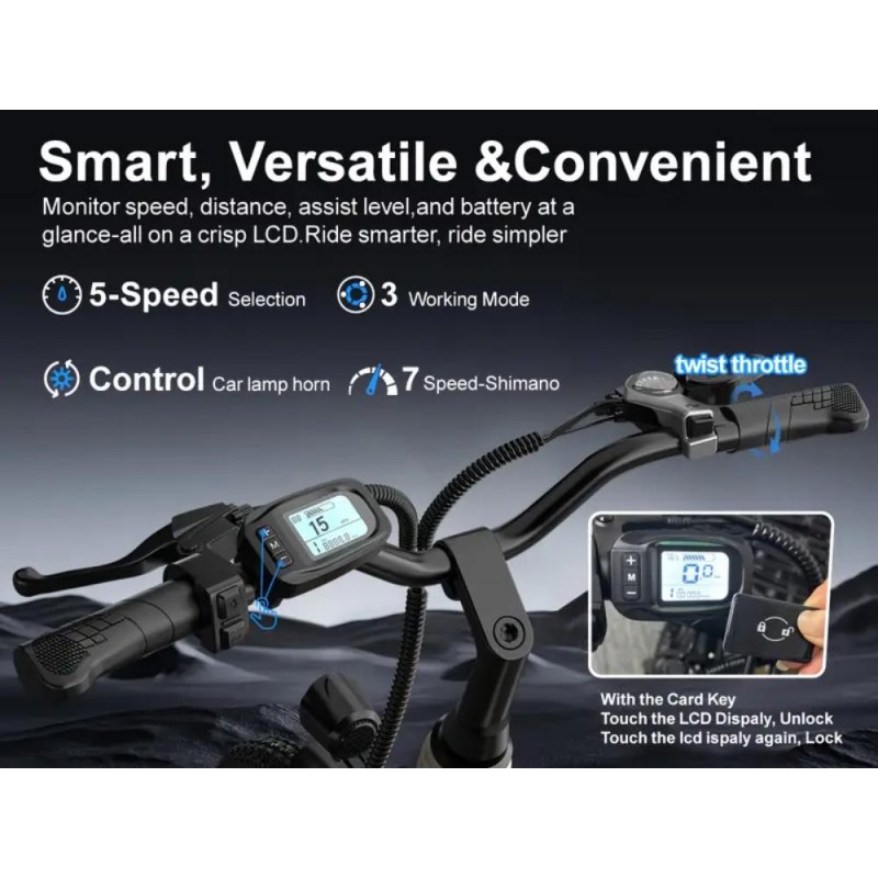 SU7 7-speed Electric Bicycle BN4748393