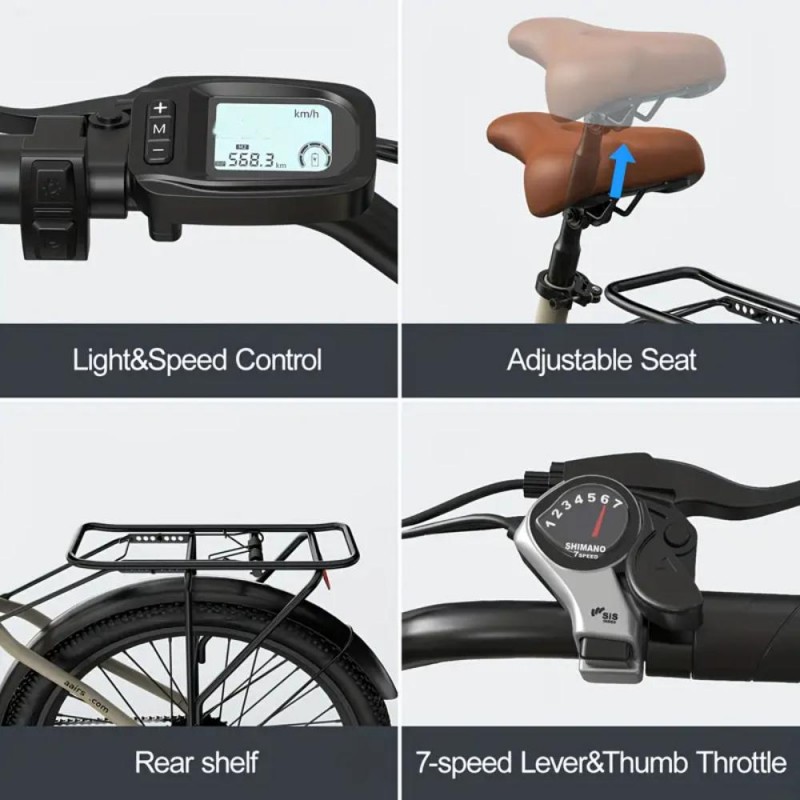SU7 7-speed Electric Bicycle BN4748393