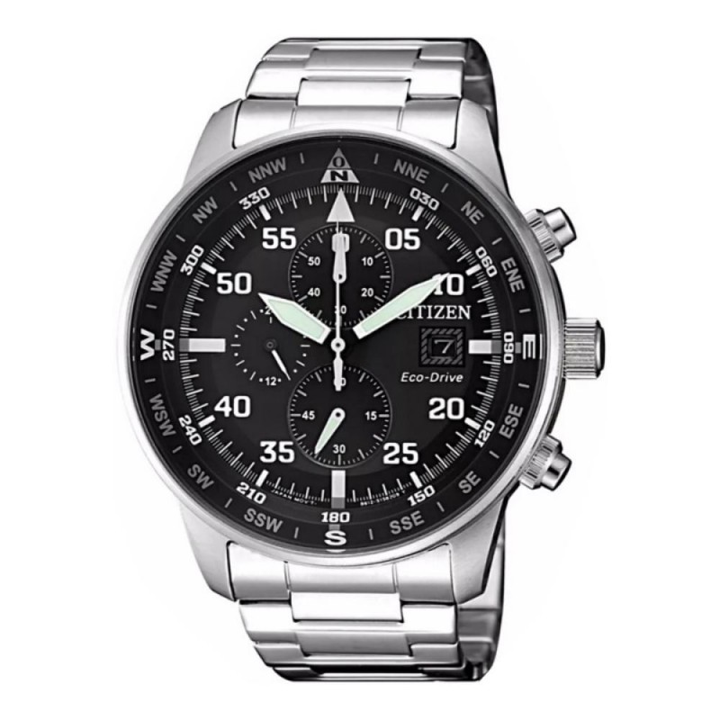 Citizen Aviator Chrono Eco-Drive Mens Watch Divers Chronograph CA0690-88E