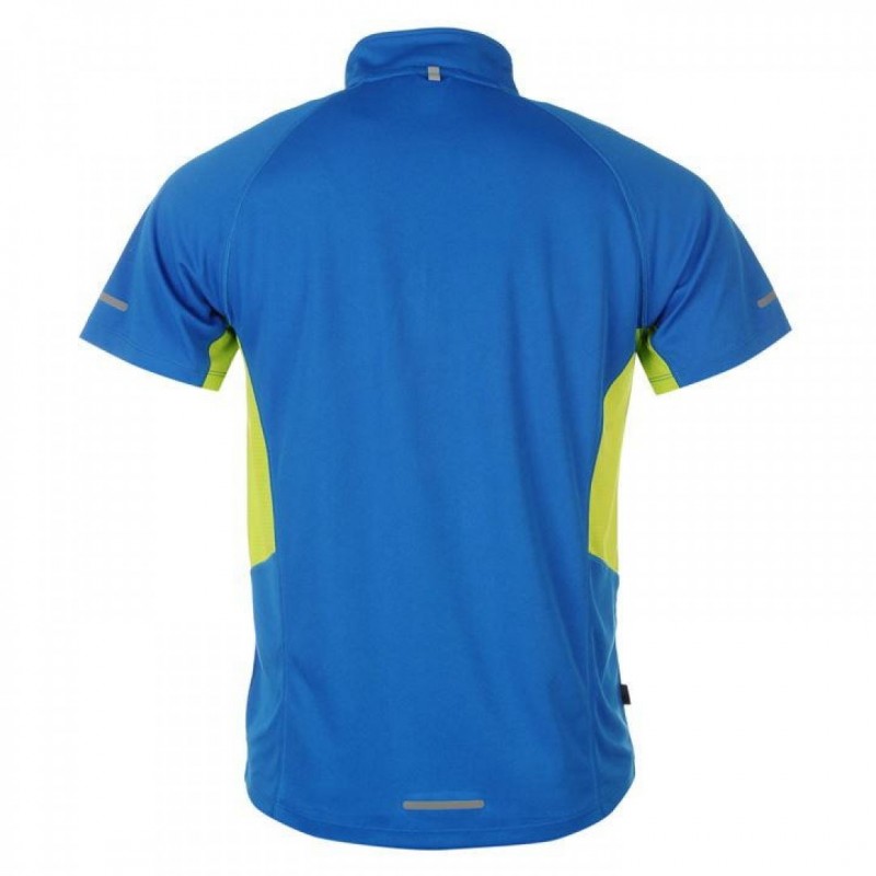 Karrimor Zipped Short Sleeved T Shirt 451989Bl-E