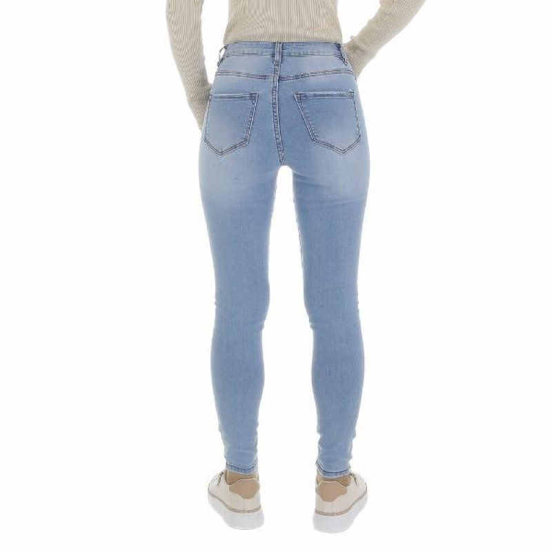Laulia Ladies Highwaist Jeans KL-J-AP377-52-Aq