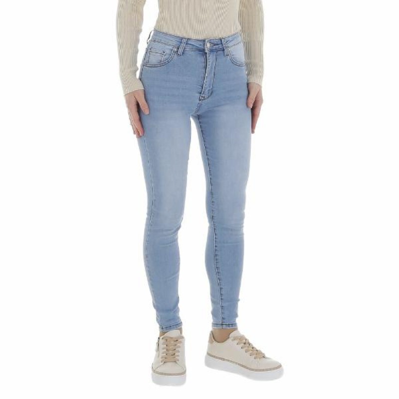Laulia Ladies Highwaist Jeans KL-J-AP377-52-Aq