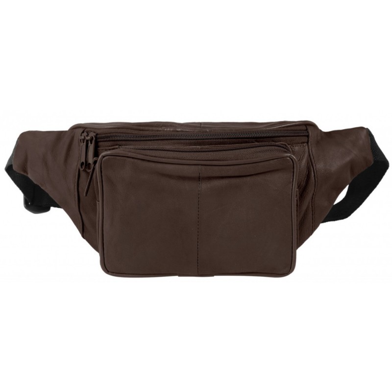 Leonardo Verrelli leather hip bag 3900041-002Bw