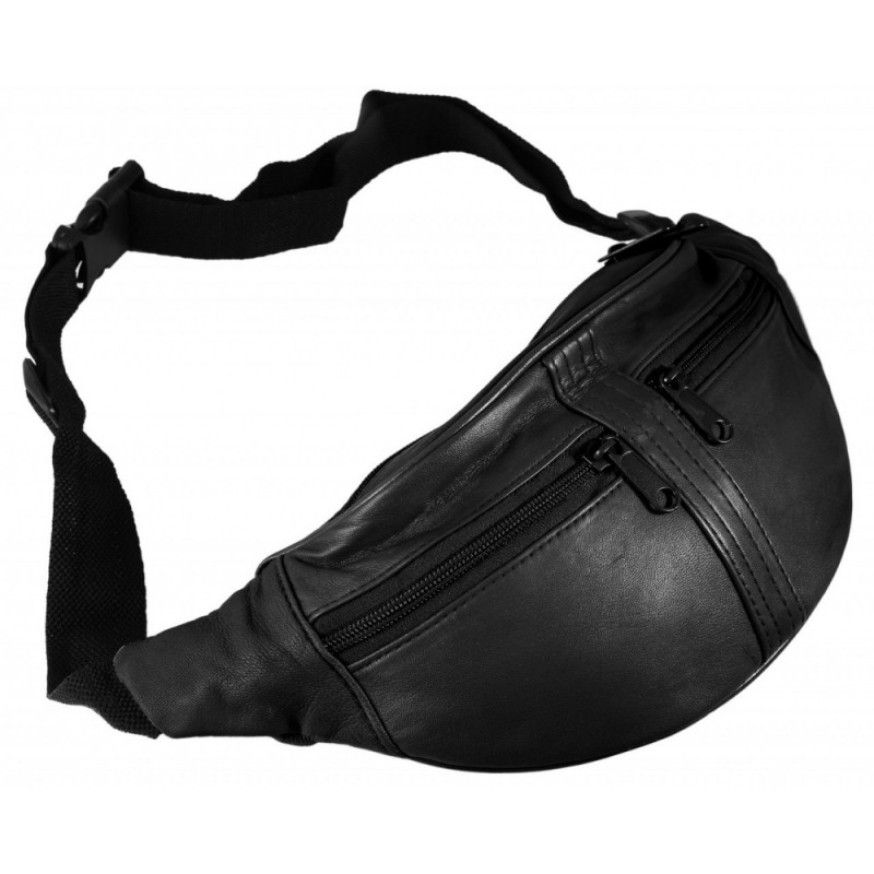 Leonardo Verrelli leather hip bag 3900039-001B