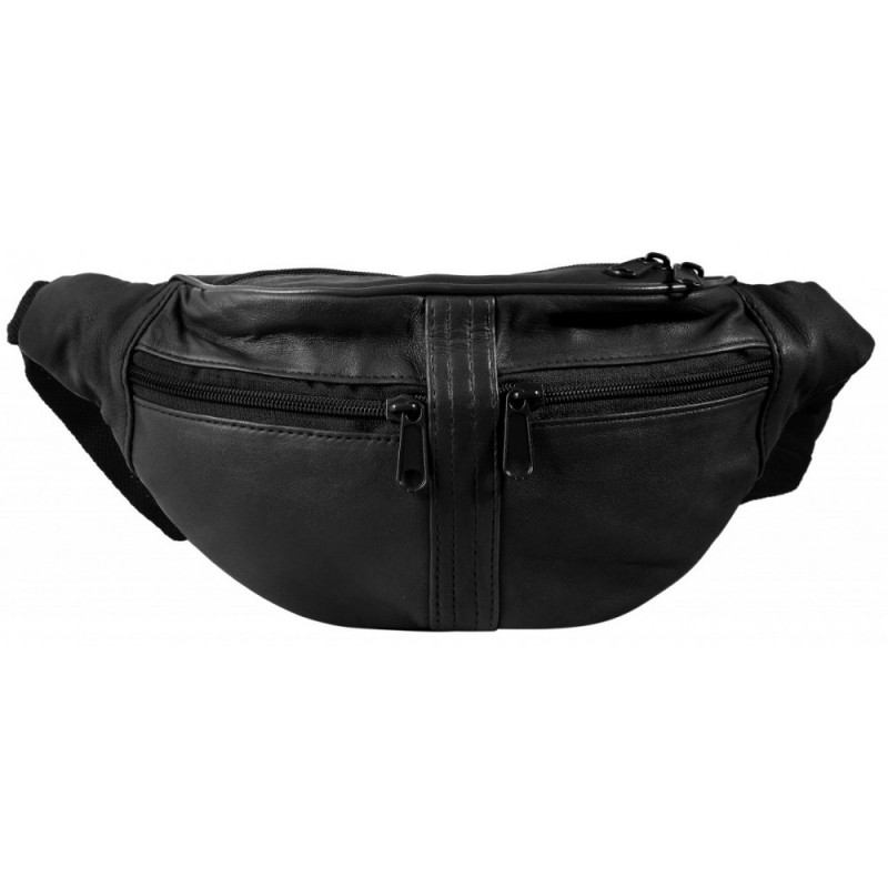 Leonardo Verrelli leather hip bag 3900039-001B