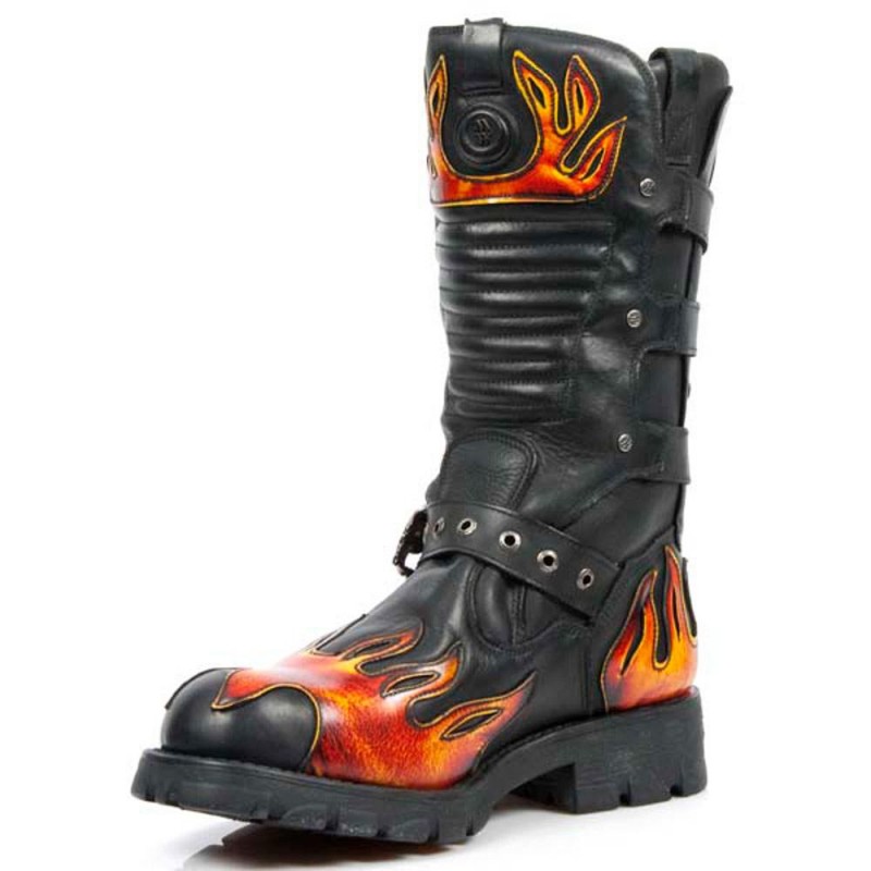 New Rock Motorcycle Boots M-7603-C1