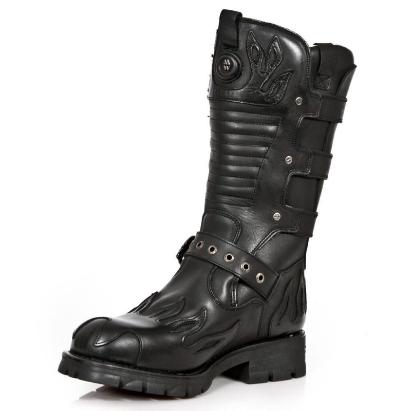 New Rock Motorcycle Boots M-7603-C2