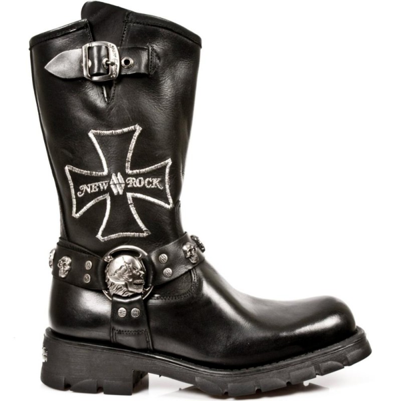 New Rock Motorcycle Boots M-7622-C1