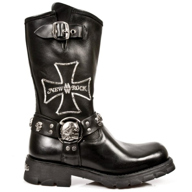 New Rock Motorcycle Boots M-7622-C1