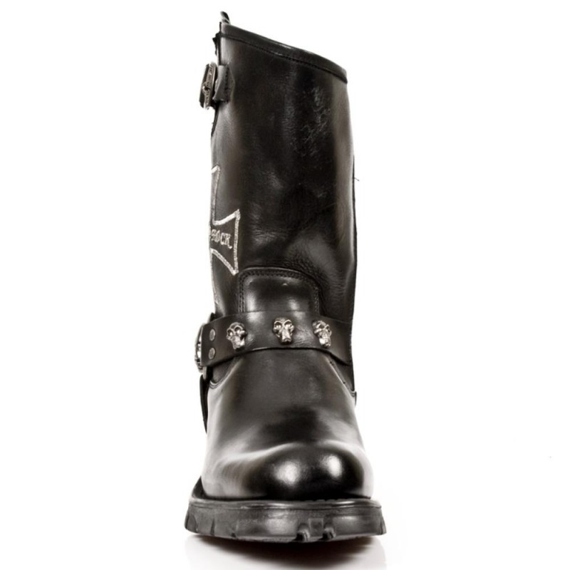 New Rock Motorcycle Boots M-7622-C1