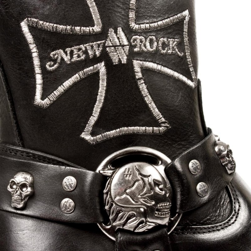 New Rock Motorcycle Boots M-7622-C1