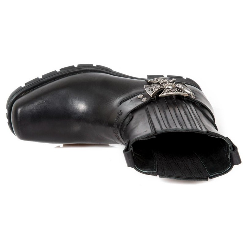 New Rock Motorcycle Ankle Boots M-7663-C1