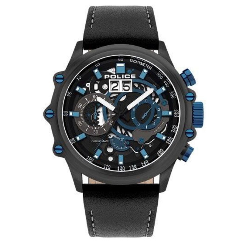 Police Luang Mens Watch Chronograph Tachymeter PL....