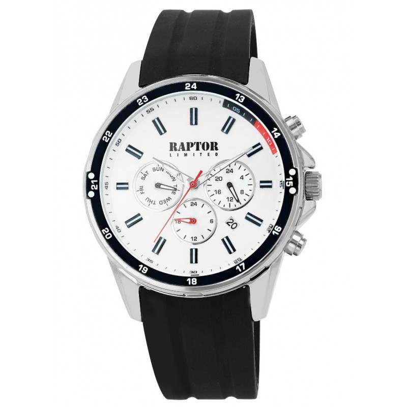 Raptor Limited Fillip Mens Watch Multifunctional RA20362-001