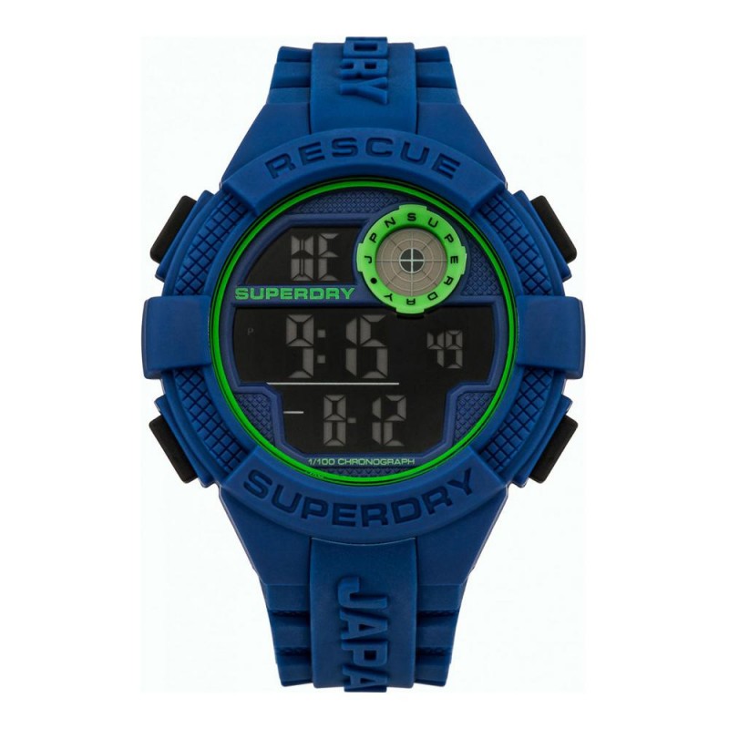 Superdry Radar Rescue Digital Mens Watch Chronogra...
