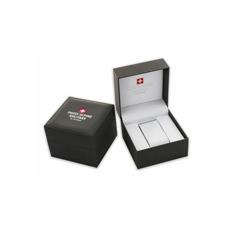 Swiss Alpine Military GMT Mens Watch 7052.1114SAM