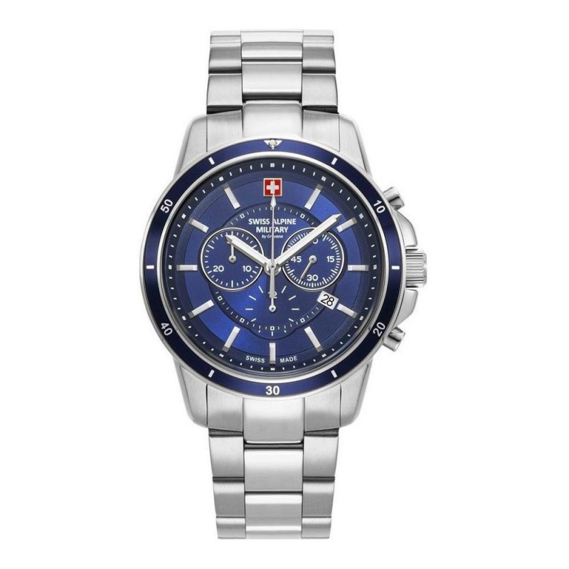 Swiss Alpine Military Mens Watch Chronograph 7089....
